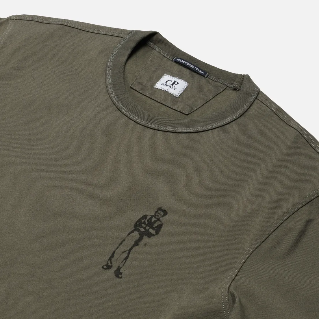 C.P. Company Мужская футболка Mercerized Jersey Print Sailor Relaxed Fit