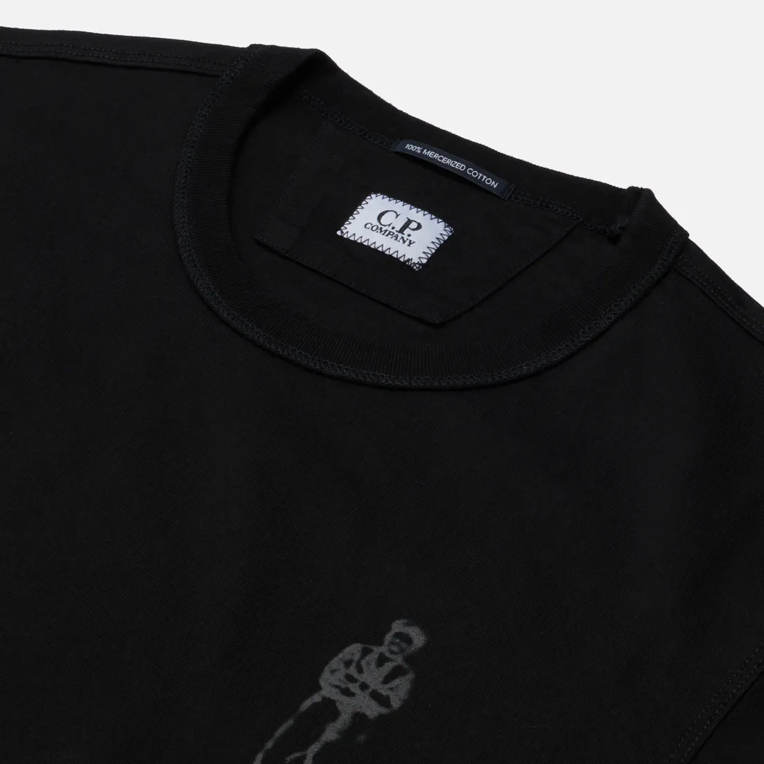 C.P. Company Мужская футболка Mercerized Jersey Print Sailor Relaxed Fit