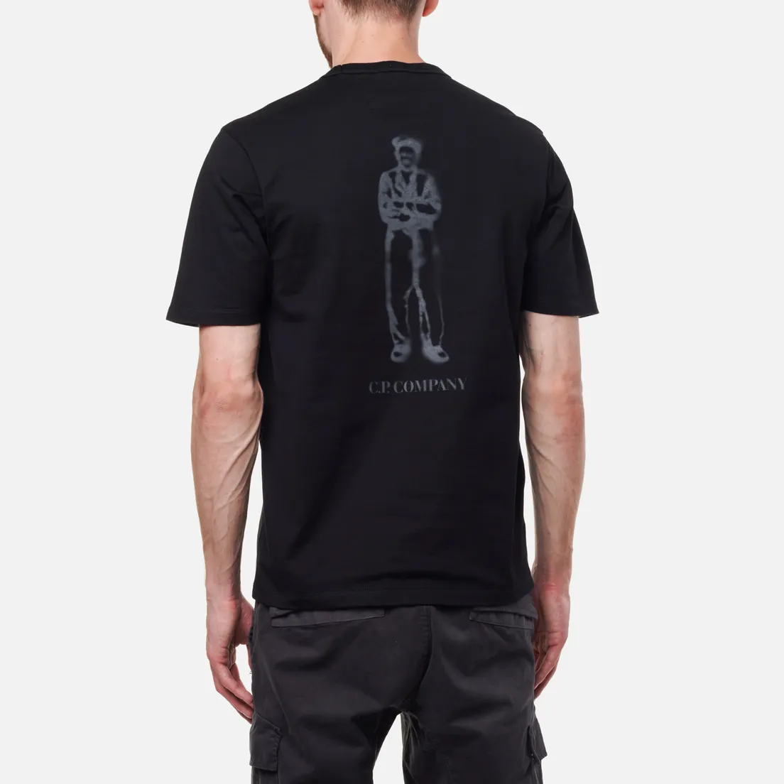 C.P. Company Мужская футболка Mercerized Jersey Print Sailor Relaxed Fit
