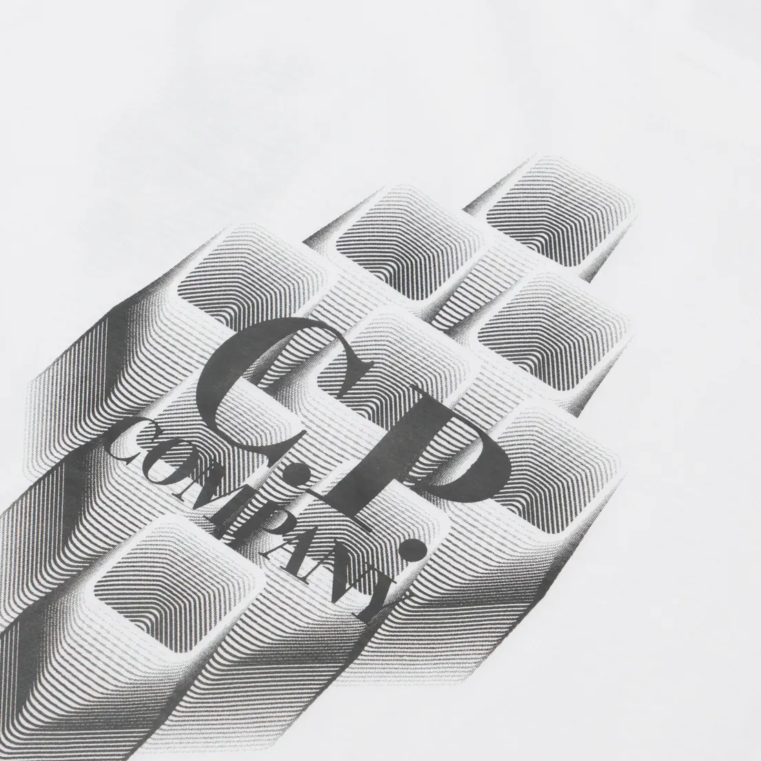 C.P. Company Мужская футболка Graphic Print Back Relaxed Fit
