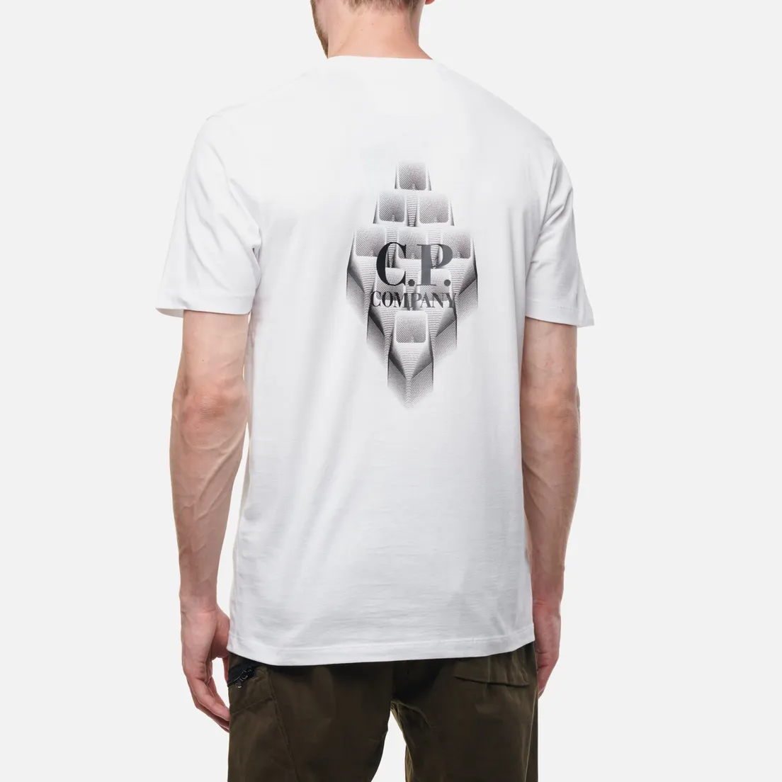 C.P. Company Мужская футболка Graphic Print Back Relaxed Fit