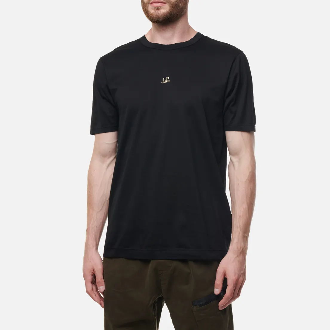 C.P. Company Мужская футболка Mercerized Light Jersey Chest Logo