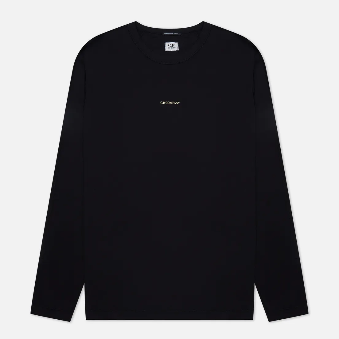 C.P. Company Мужской лонгслив Mercerized Light Jersey Chest Logo