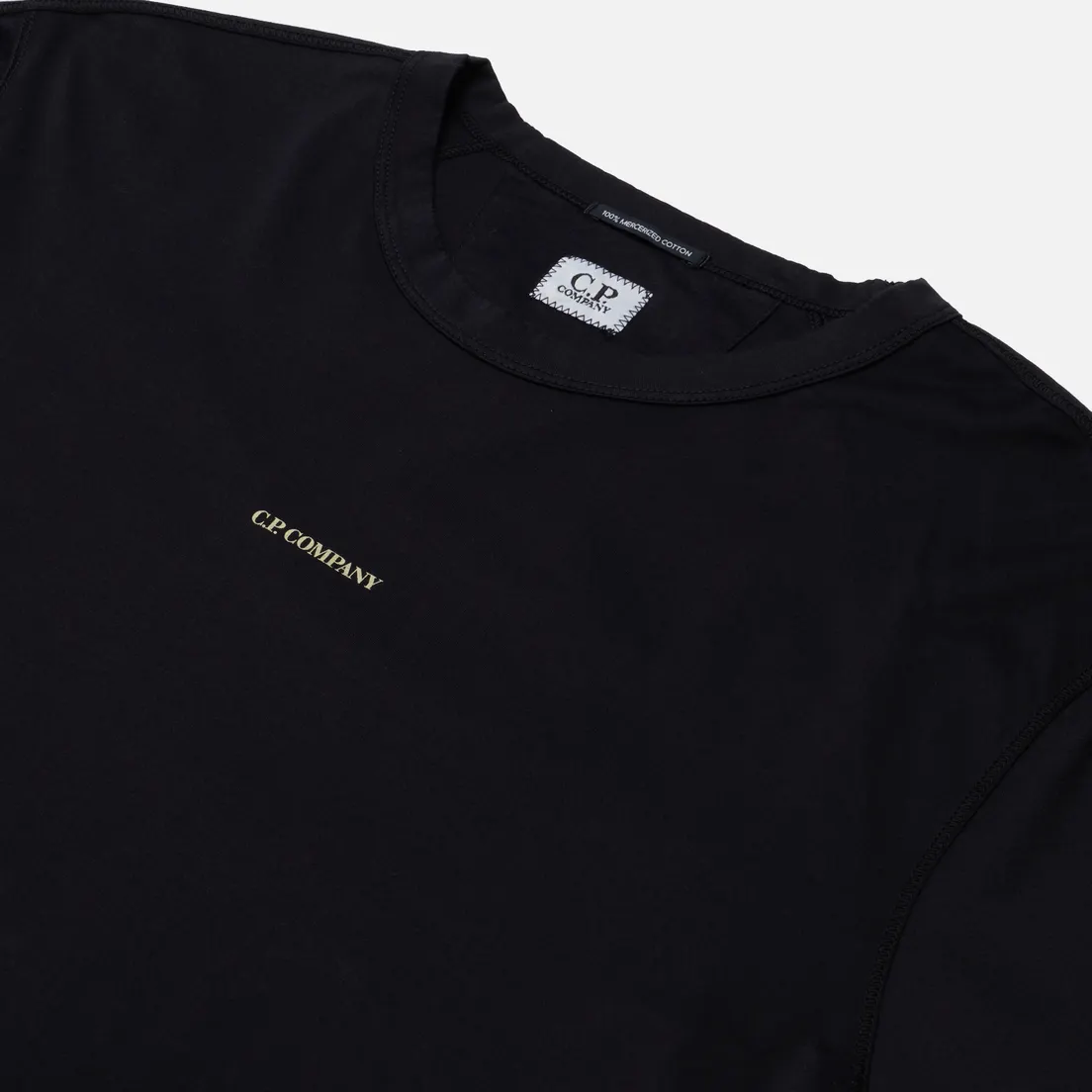 C.P. Company Мужской лонгслив Mercerized Light Jersey Chest Logo