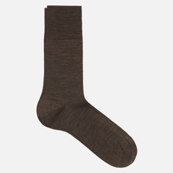 Носки Falke, цвет коричневый, размер 43-44