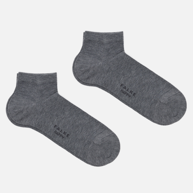 Комплект носков Falke, цвет серый, размер 43-46 14606-3390 Happy 2-Pack - фото 1