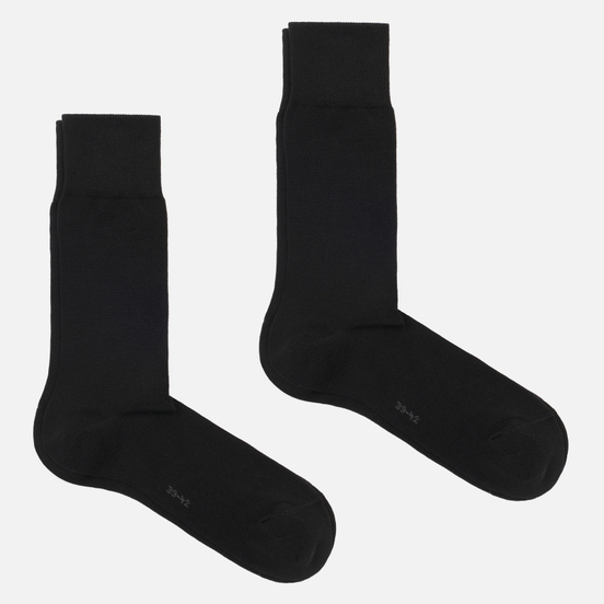 Комплект носков Falke Happy 2-Pack Black/Black