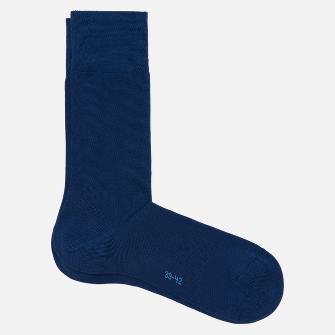Носки Falke, цвет синий, размер 43-46 14645-6000 Family High - фото 1