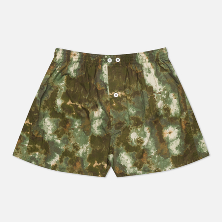 Мужские трусы Anonymous Ism Psychedelic Print, цвет оливковый, размер L