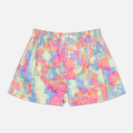 Мужские трусы Anonymous Ism Psychedelic Print, цвет синий, размер XL