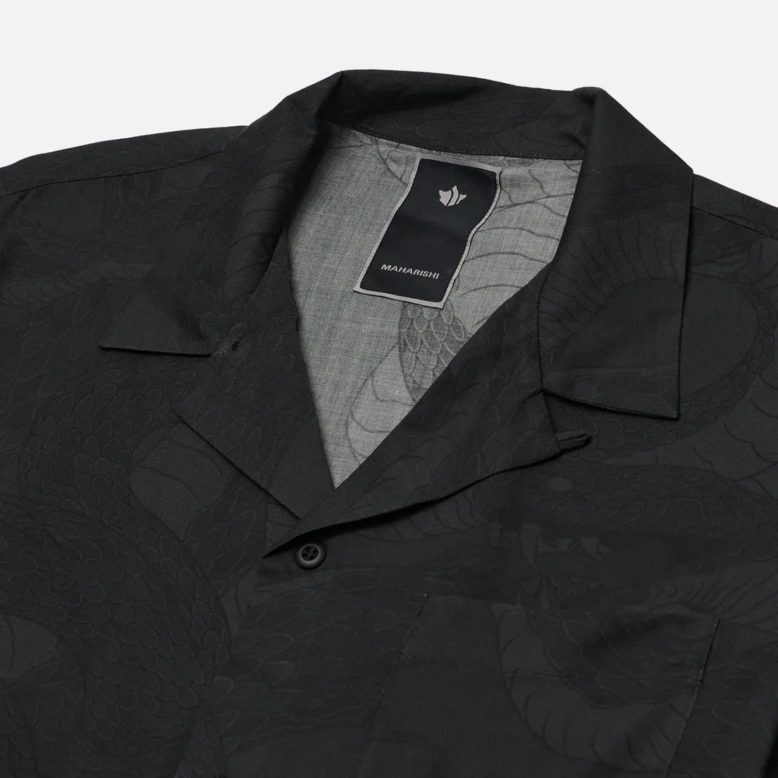 maharishi Мужская рубашка Snakeskin Summer