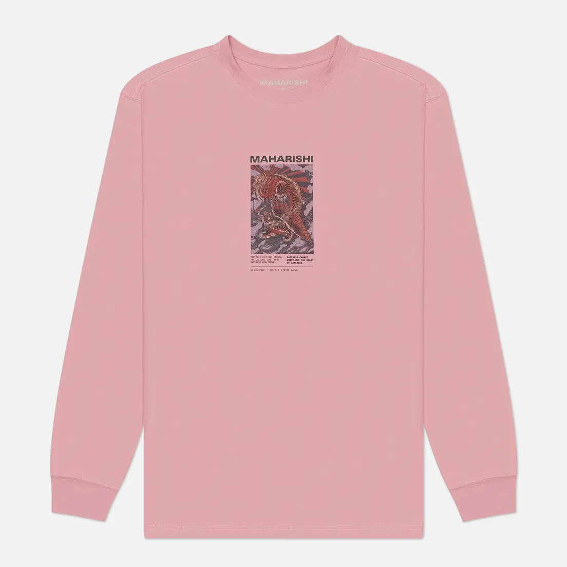 maharishi Мужской лонгслив Tiger Dragon Miltype