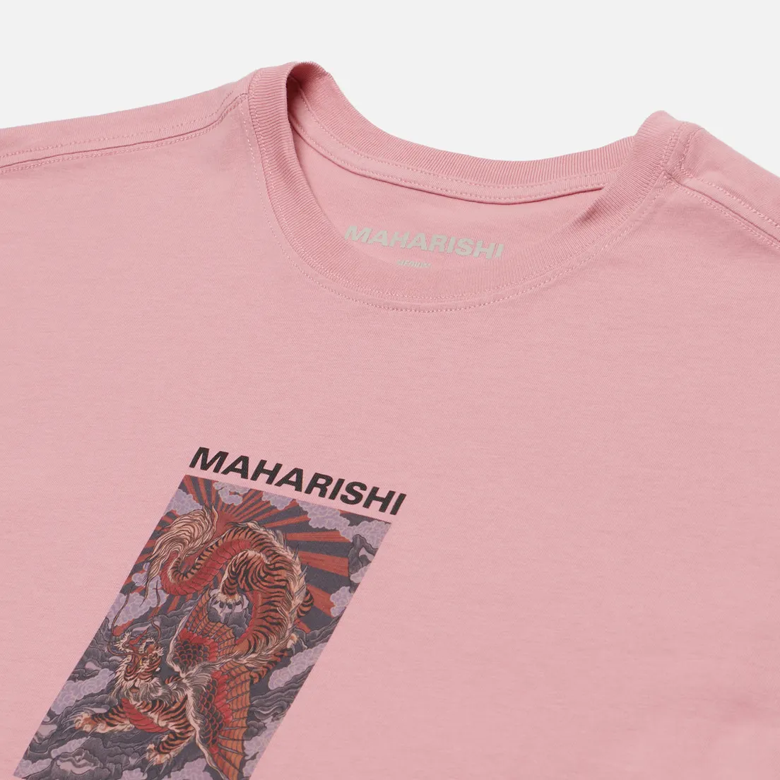 maharishi Мужской лонгслив Tiger Dragon Miltype