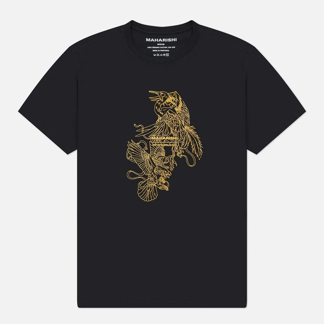 maharishi Мужская футболка Crow & Heron Miltype