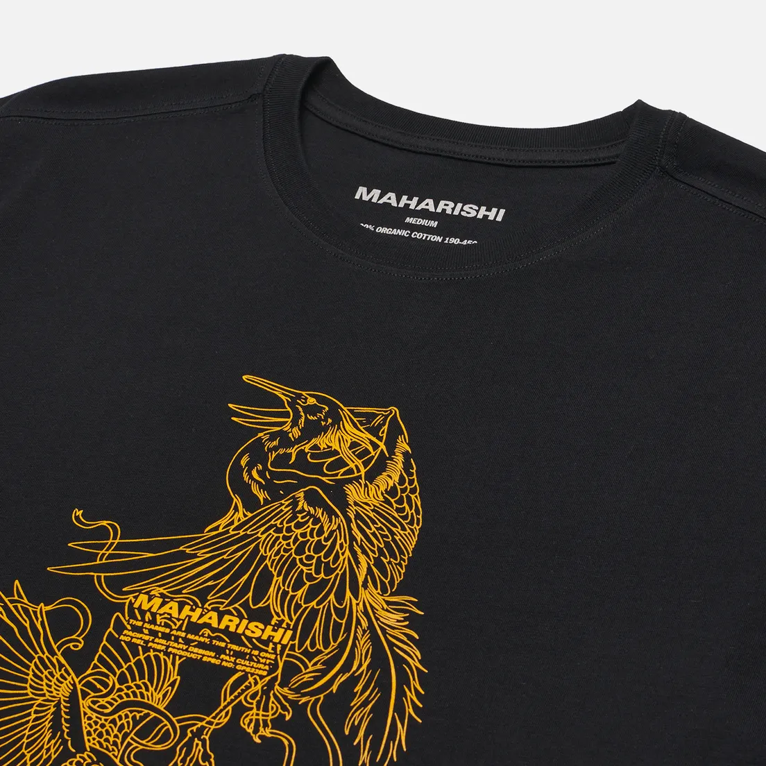 maharishi Мужская футболка Crow & Heron Miltype
