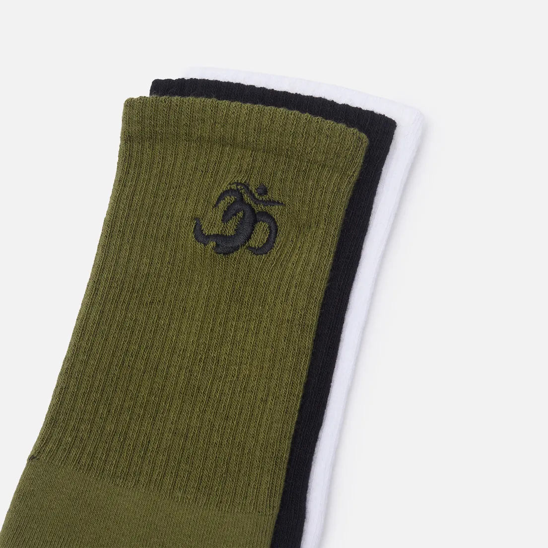 maharishi Комплект носков Om Temple Embroidered Sport Tabi 3-Pack