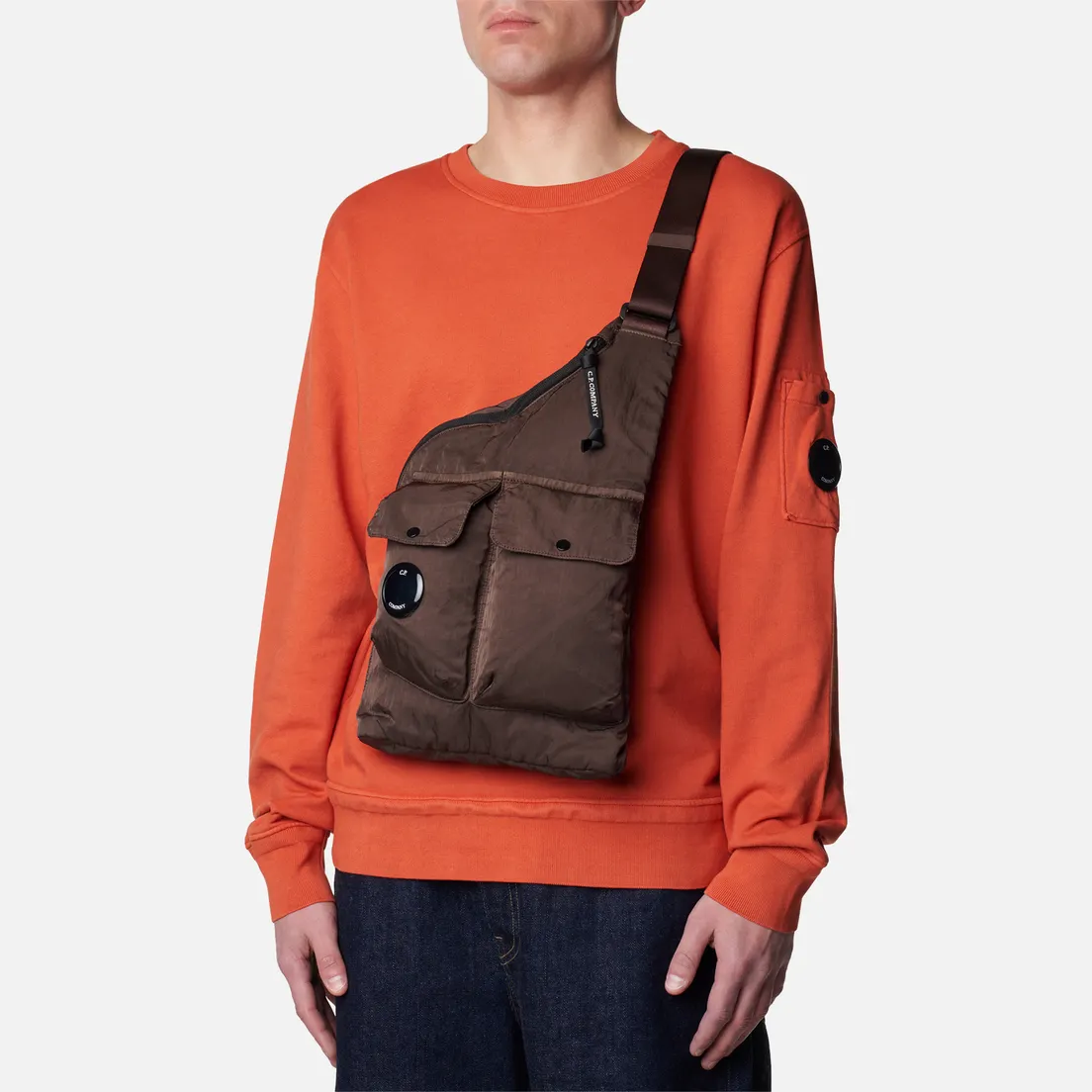 C.P. Company Рюкзак Garment Dyed Nylon B Single Strap