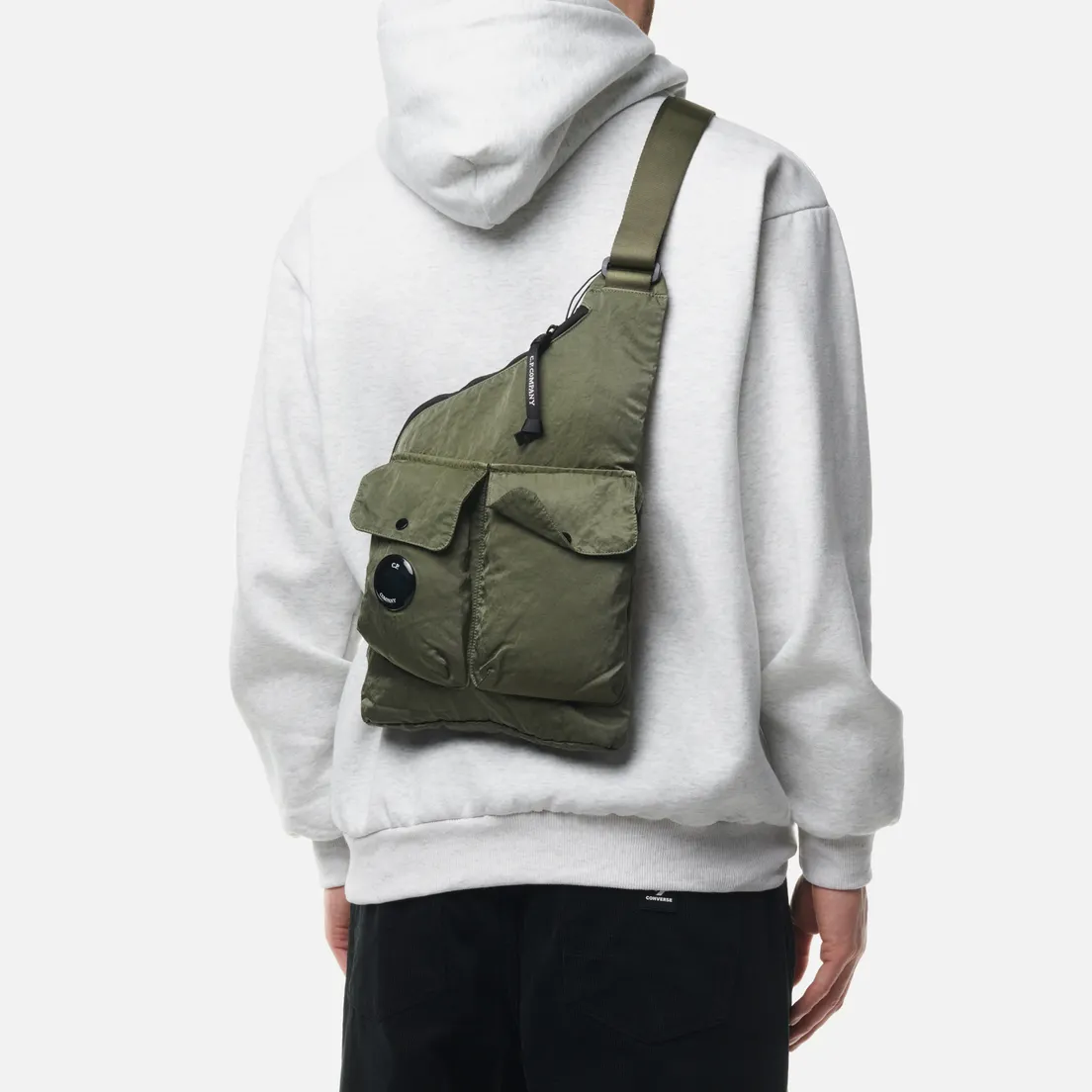 C.P. Company Рюкзак Garment Dyed Nylon B Single Strap