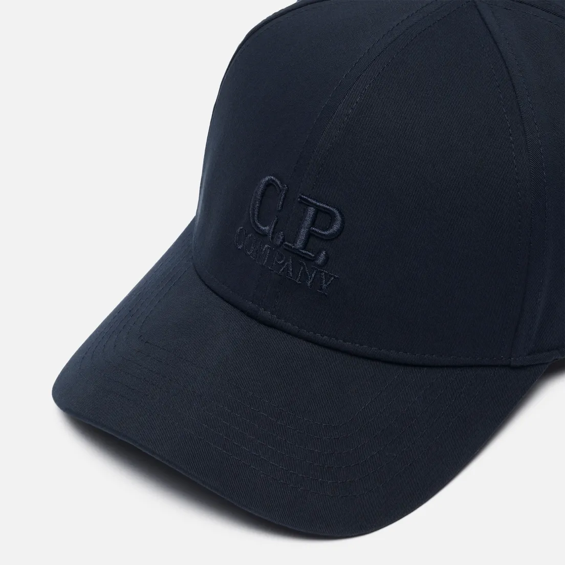 C.P. Company Кепка Embroidered Logo Gabardine