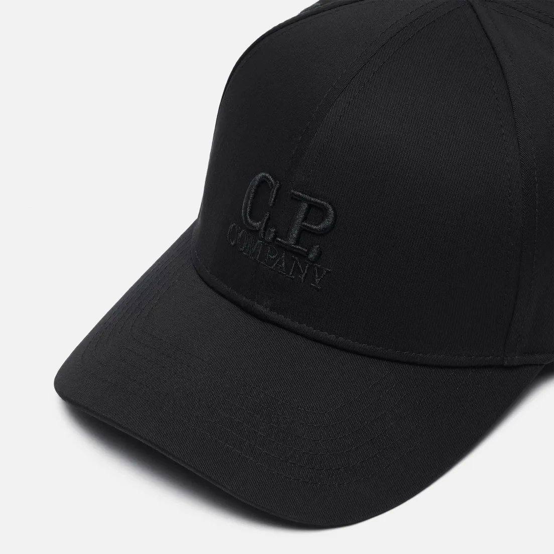 C.P. Company Кепка Embroidered Logo Gabardine