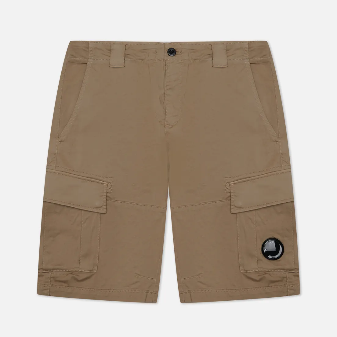 C.P. Company Мужские шорты Stretch Sateen Cargo Garment Dyed