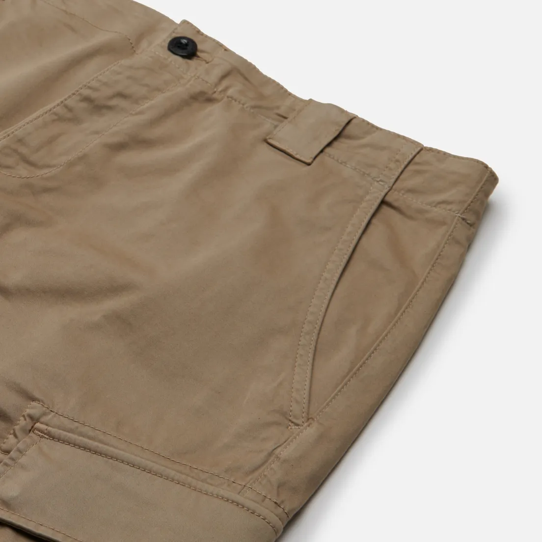 C.P. Company Мужские шорты Stretch Sateen Cargo Garment Dyed