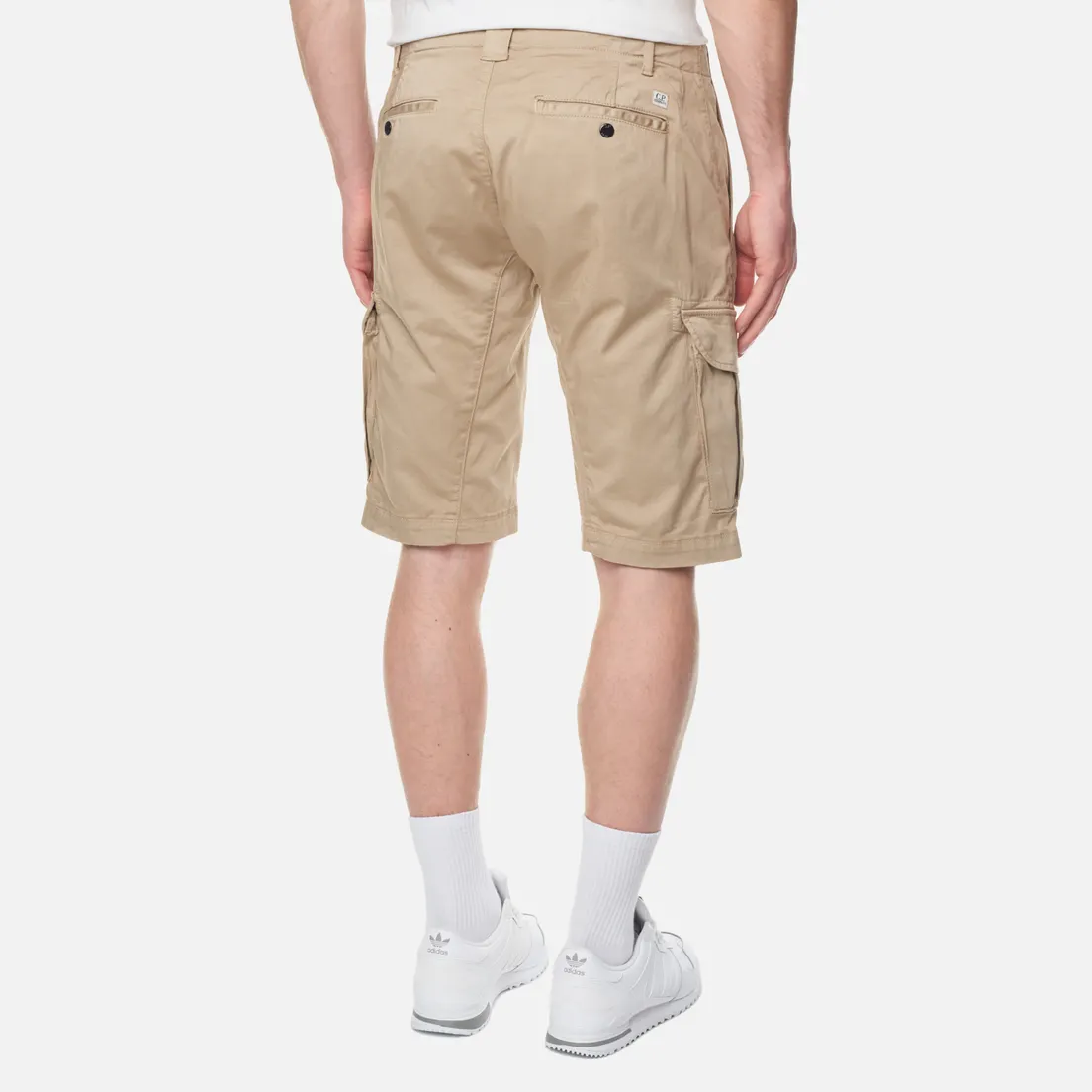 C.P. Company Мужские шорты Stretch Sateen Cargo Garment Dyed