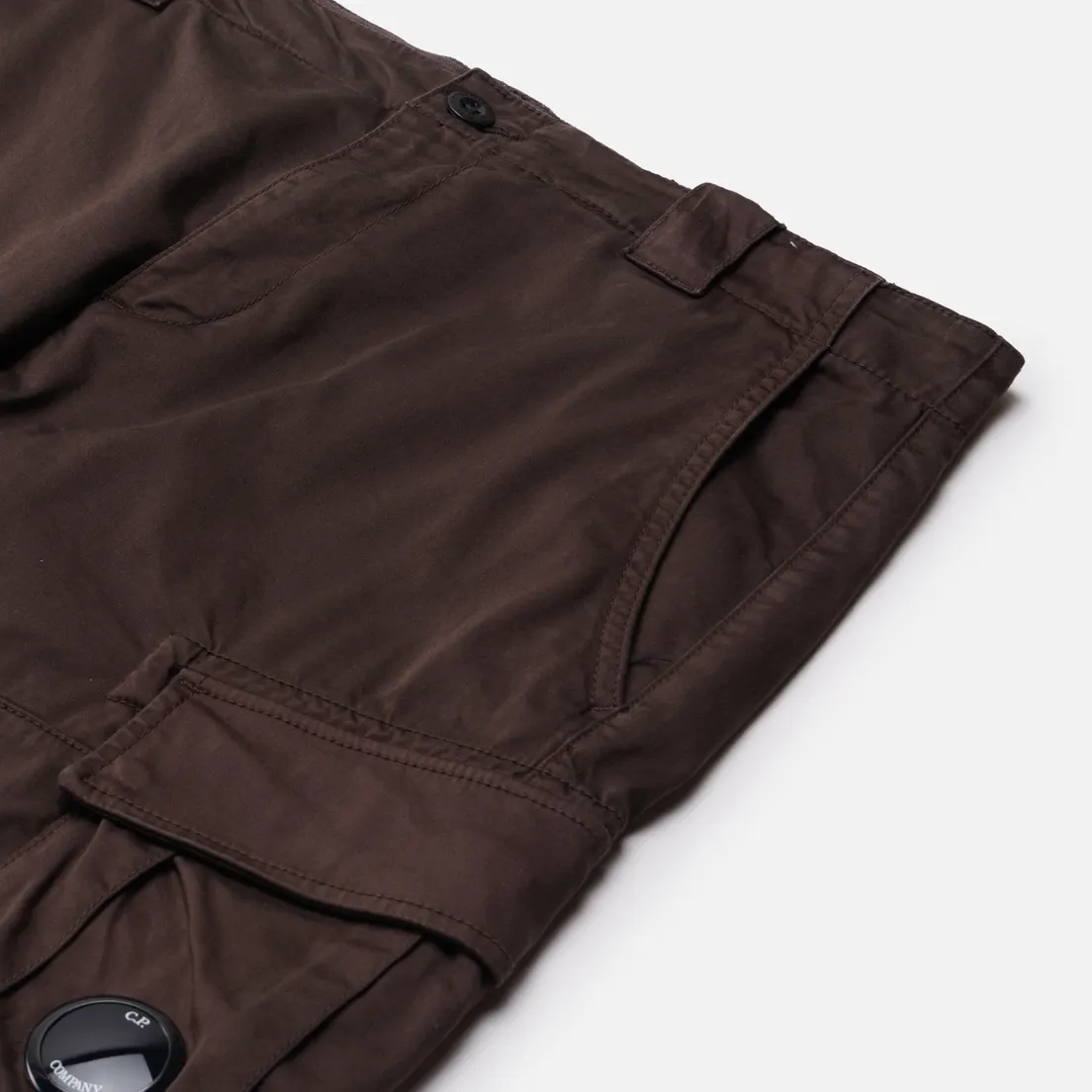 C.P. Company Мужские шорты Stretch Sateen Cargo Garment Dyed