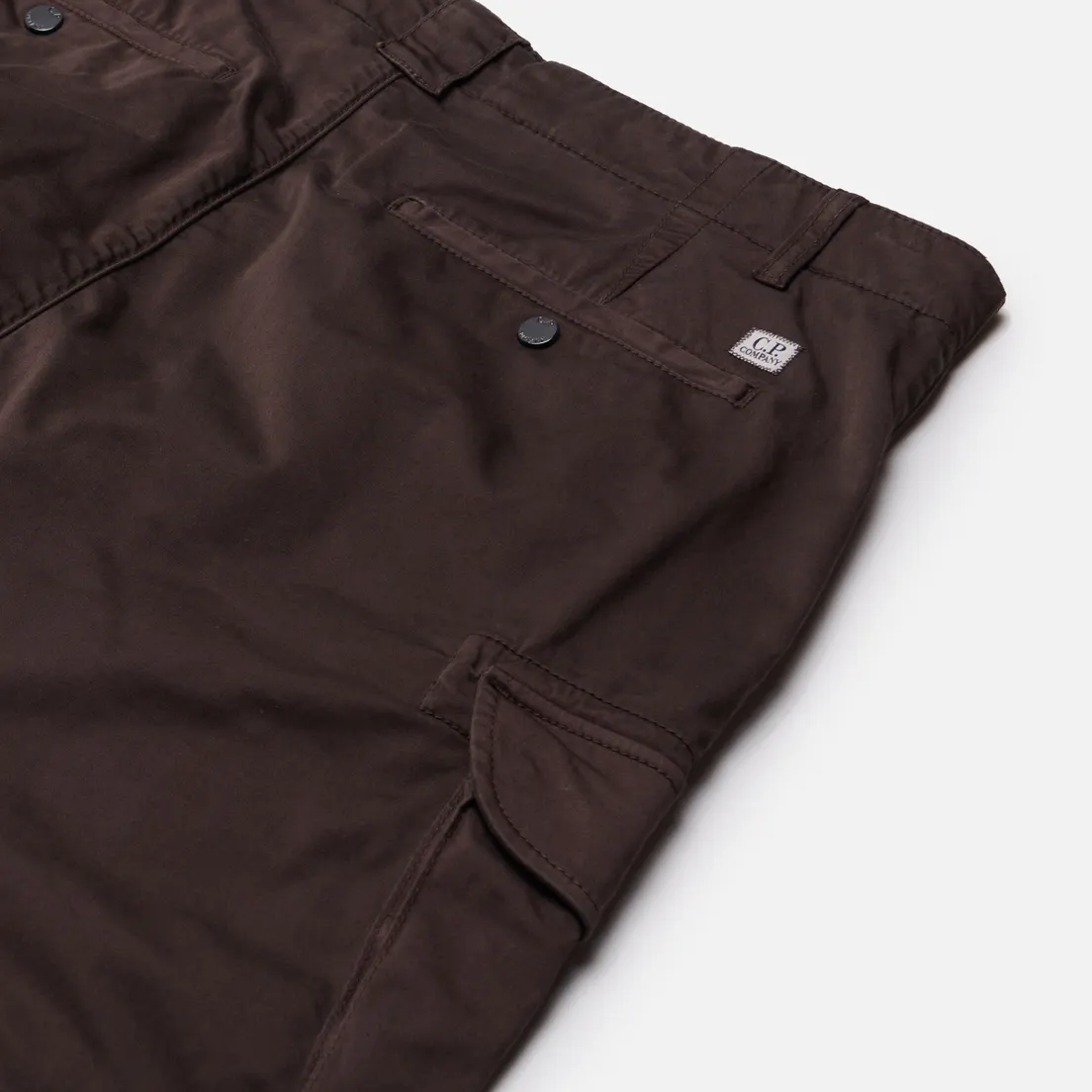 C.P. Company Мужские шорты Stretch Sateen Cargo Garment Dyed