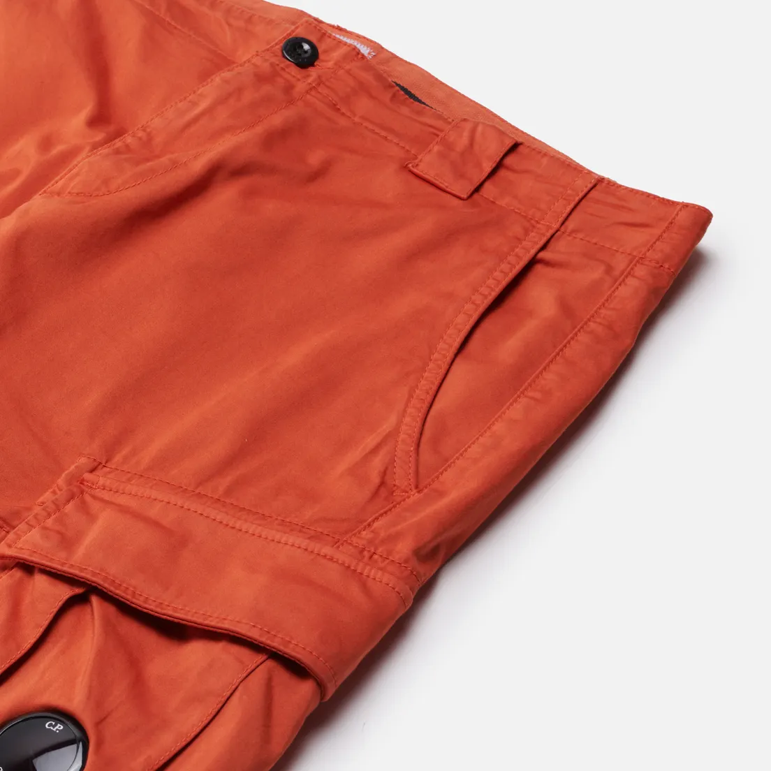 C.P. Company Мужские шорты Stretch Sateen Cargo Garment Dyed