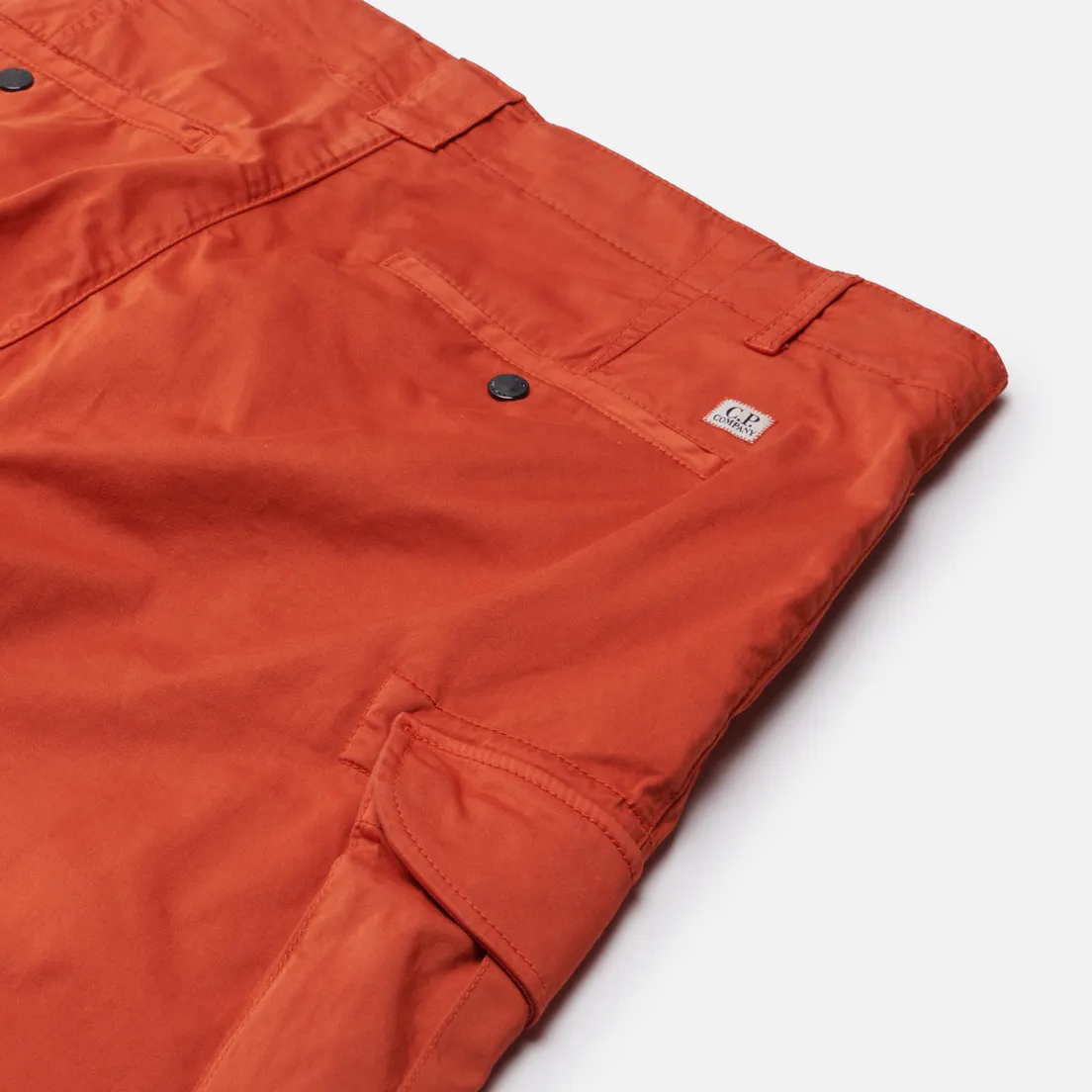 C.P. Company Мужские шорты Stretch Sateen Cargo Garment Dyed