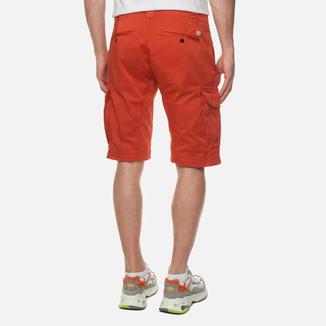 C.P. Company Мужские шорты Stretch Sateen Cargo Garment Dyed