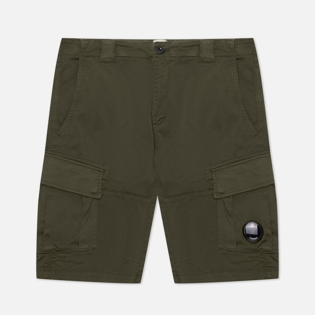 C.P. Company Мужские шорты Stretch Sateen Cargo Garment Dyed