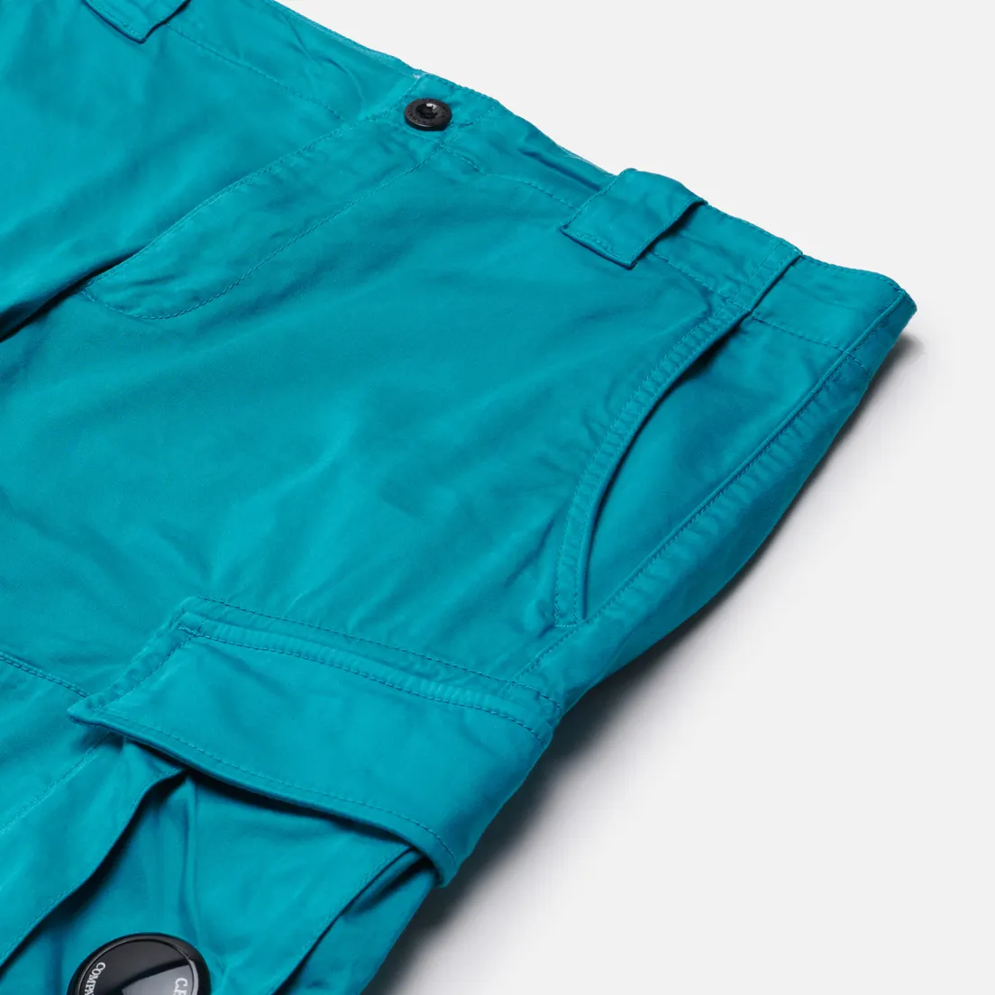C.P. Company Мужские шорты Stretch Sateen Cargo Garment Dyed