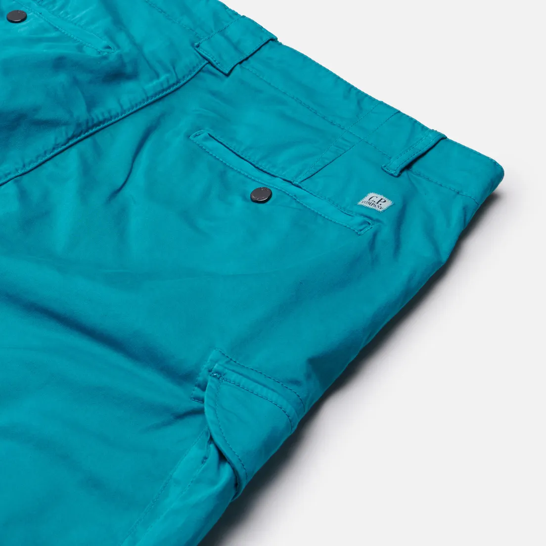 C.P. Company Мужские шорты Stretch Sateen Cargo Garment Dyed