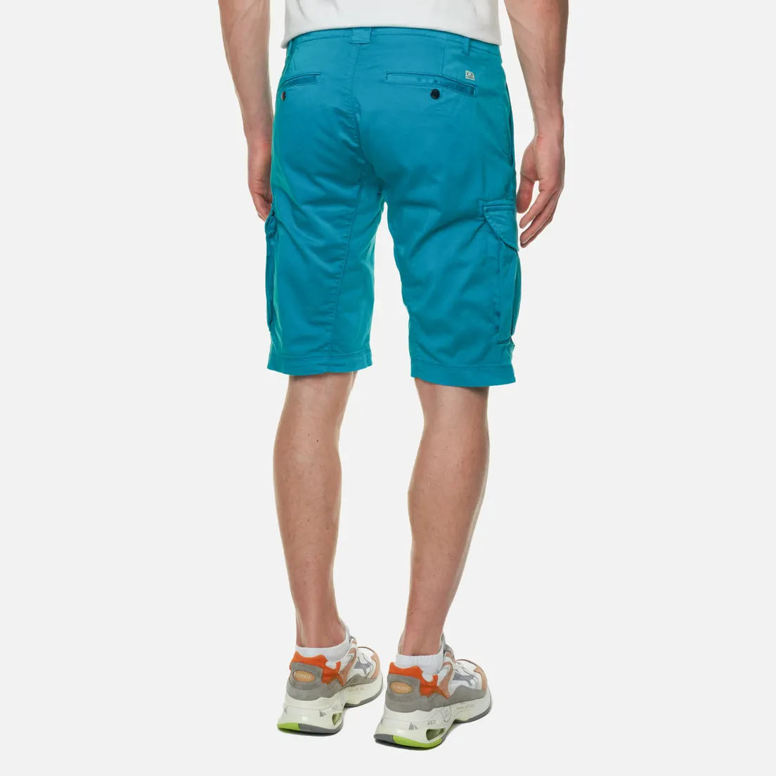 C.P. Company Мужские шорты Stretch Sateen Cargo Garment Dyed
