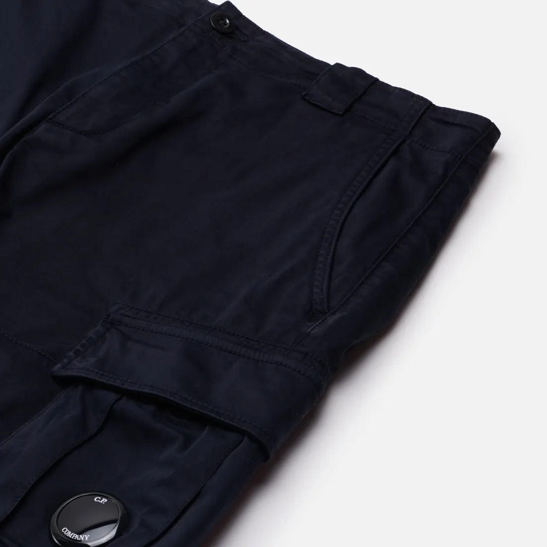 C.P. Company Мужские шорты Stretch Sateen Cargo Garment Dyed