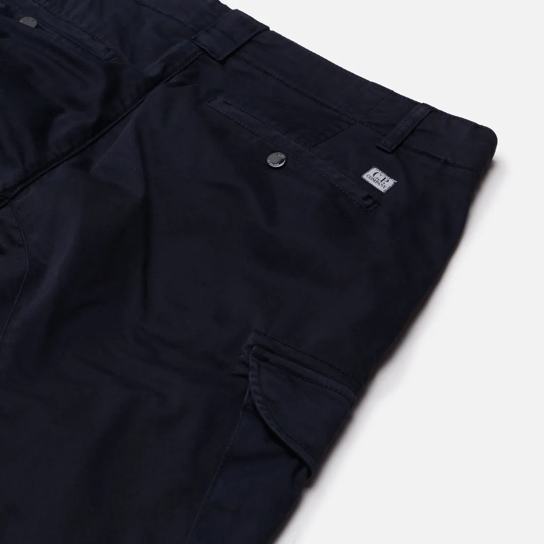 C.P. Company Мужские шорты Stretch Sateen Cargo Garment Dyed