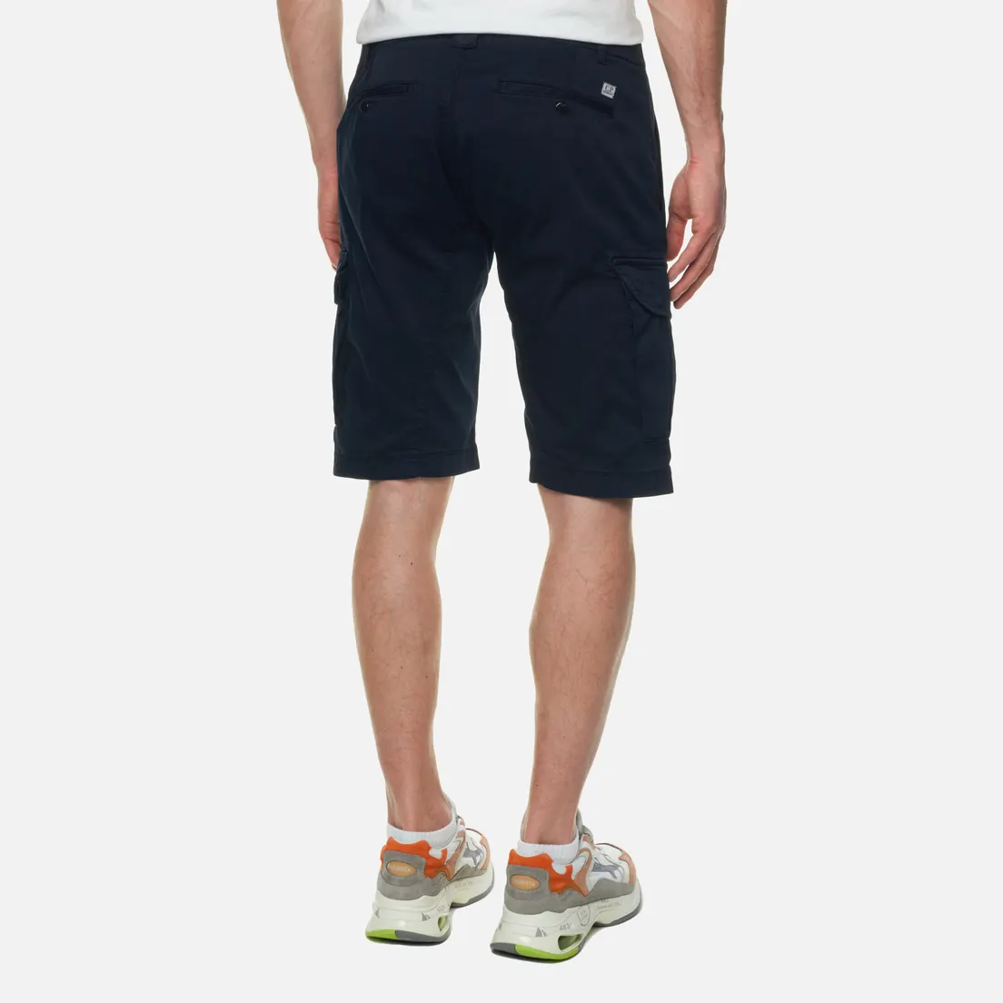 C.P. Company Мужские шорты Stretch Sateen Cargo Garment Dyed