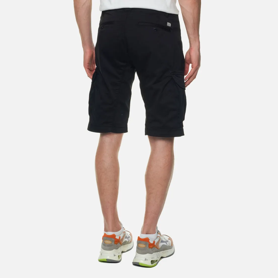 C.P. Company Мужские шорты Stretch Sateen Cargo Garment Dyed