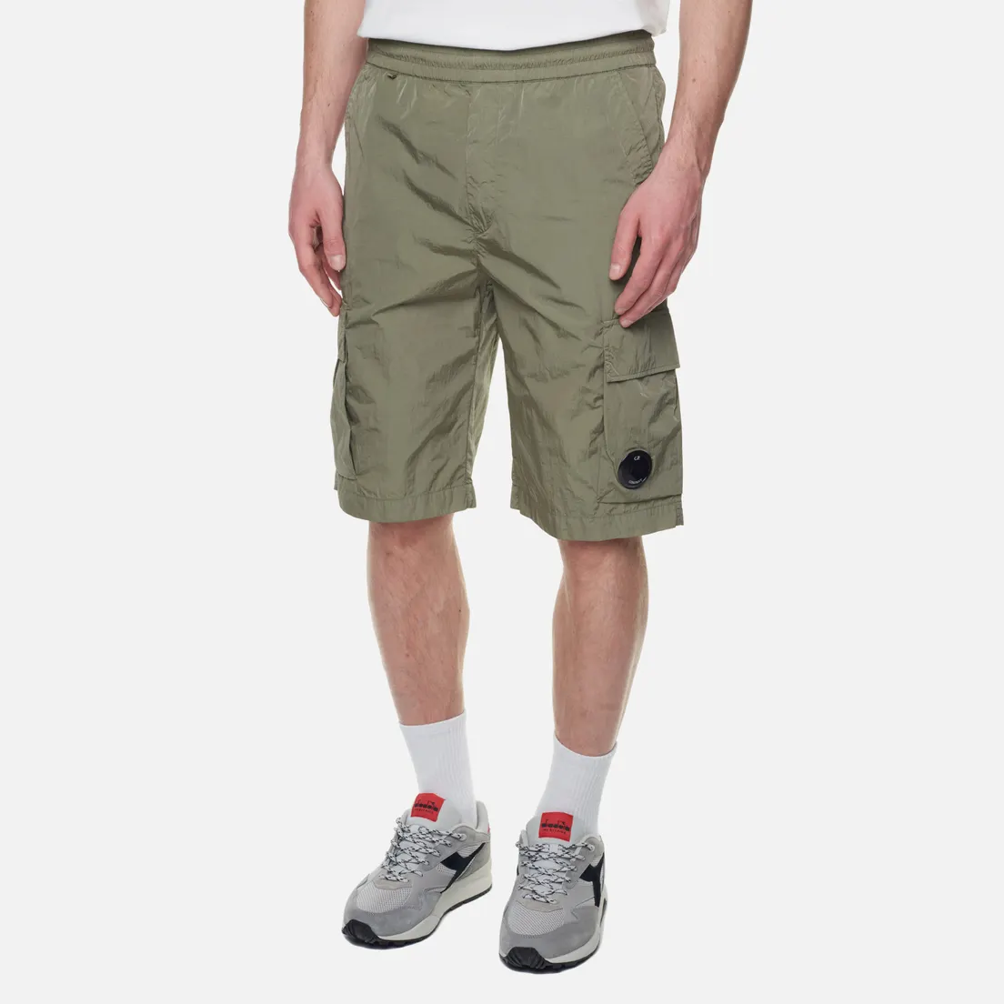 C.P. Company Мужские шорты Chrome-R Cargo Garment Dyed