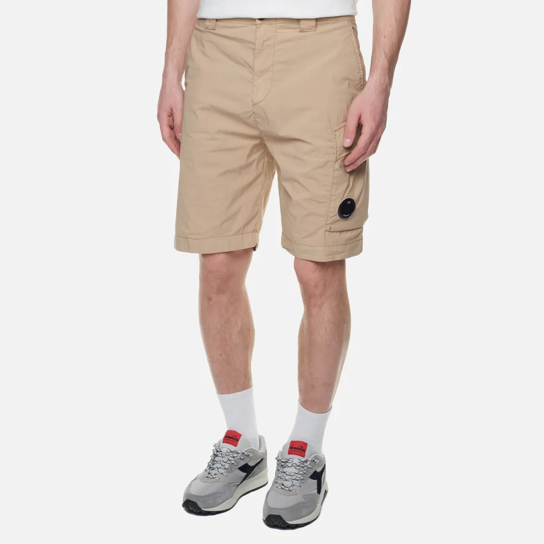 C.P. Company Мужские шорты 50 Fili Stretch Utility Garment Dyed