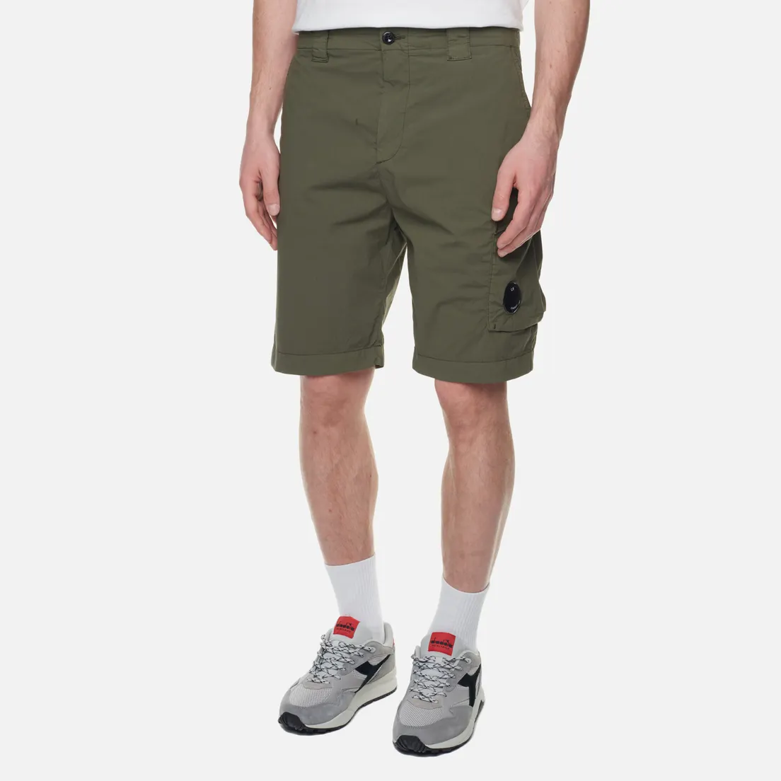 C.P. Company Мужские шорты 50 Fili Stretch Utility Garment Dyed
