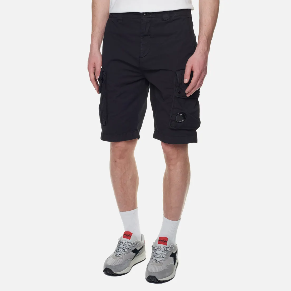 C.P. Company Мужские шорты Twill Stretch Cargo Garment Dyed