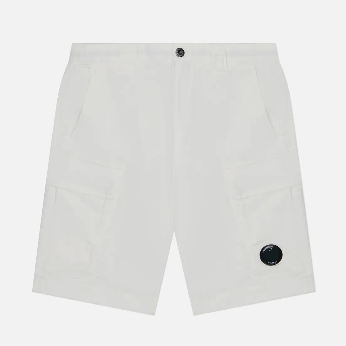C.P. Company Мужские шорты Cotton/Linen Cargo Garment Dyed
