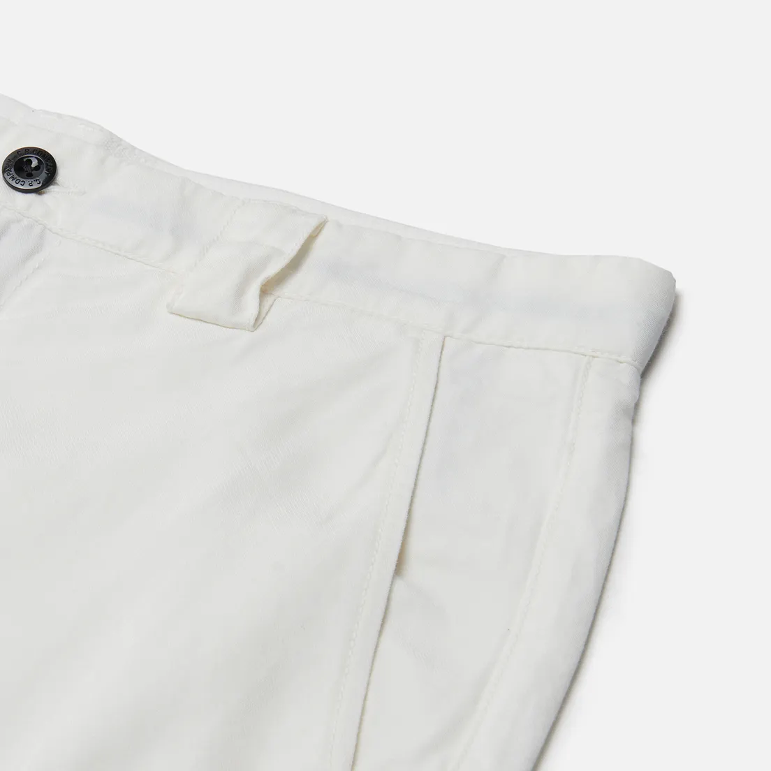 C.P. Company Мужские шорты Cotton/Linen Cargo Garment Dyed