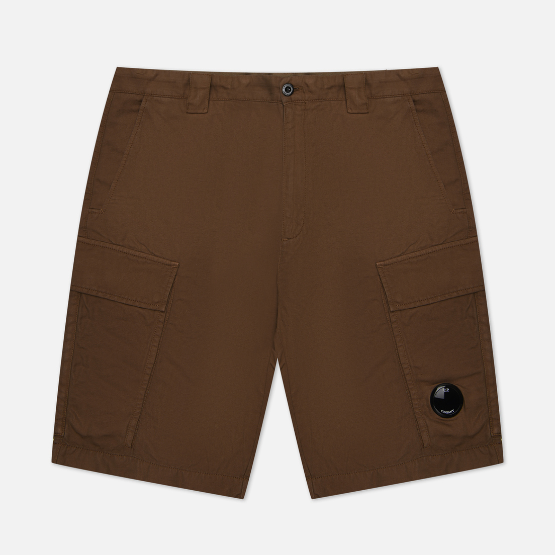 C.P. Company Мужские шорты Cotton/Linen Cargo Garment Dyed