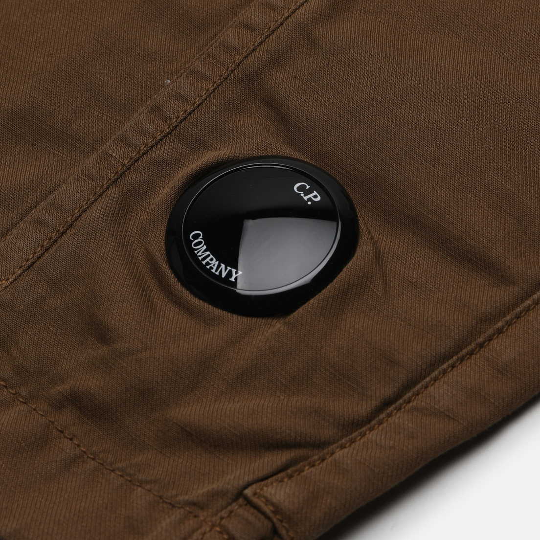 C.P. Company Мужские шорты Cotton/Linen Cargo Garment Dyed