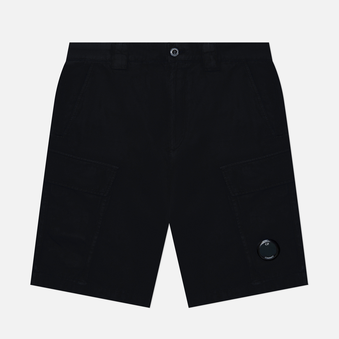 C.P. Company Мужские шорты Cotton/Linen Cargo Garment Dyed