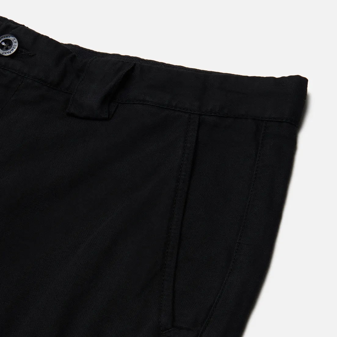 C.P. Company Мужские шорты Cotton/Linen Cargo Garment Dyed